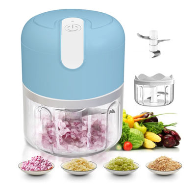 คุณภาพ  Compact 250ml Food Processor With Stainless Steel Body Swivel Blade โรงงาน