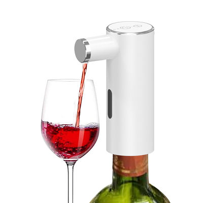 คุณภาพ  Stainless Steel Electric Wine Dispenser With 2.5W Power 500mah Battery White Black Red โรงงาน